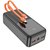 Повербанк HOCO Sharp J119B 30000 mAh 22.5W+PD20 Black (6942007606134), Ємність: 30 000 mAh, Колір: Чорний, зображення 2