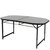 Стол Bo-Camp Northgate Oval 150x80 cm Black/Grey (1404188) DAS302569, изображение 3