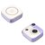 Повербанк XO PR223 Magnetic 15W mini camera digital display 10000 mAh Purple/White (6920680849277), Цвет : Purple/White, изображение 2