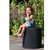 Стол-сундук Keter Cool Stool пластик антрацит (7290106923843), изображение 9