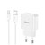 Зарядное устройство Hoco Leisure Micro USB cable single port charger C106A 1USB, 10.5W/2.1A White (000009186), изображение 2