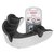 Капа для боксу OPRO Silver (возраст 11+) White/Black (art.102502005)