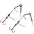 Оснастка Savage Gear SS Corkscrew Stinger 3G 1X #1 35kg Red + BN (2 шт/уп) 72276