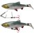Оснастка Savage Gear SS Corkscrew Stinger 3G 1X #1 35kg Red + BN (2 шт/уп) 72276, изображение 2