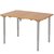 Стол Bo-Camp Southwark 60x40cm Bamboo Brown (1404662) DAS302572, изображение 2