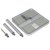 Стол Bo-Camp Peg Table 26x26 cm Grey (1402722) DAS302727, изображение 3