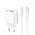 Зарядное устройство Hoco Micro USB Cable Fighter single port charger C109A 1USB, 18W/3A, QC White (000009192), изображение 3