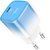 Зарядное устройство Hoco single port charger C101A Type-C, PD, 3A/20W Blue (000008942)