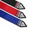Бинты боксерские RDX RB Hand Wraps Combine 3 пары Red,Black,Blue 4.5 м (HWC-RBU+), изображение 3