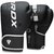 Боксерские перчатки RDX F6 Kara Matte White 10 унц (BGR-F6MW-10OZ), Вес: 10 унций, Цвет: Черный/Белый