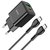 Зарядное устройство Hoco Type-C to Type-C Cable founder charger set N28 1USB/1Type-C, 20W/3A, PD/QC Black (000009509), Цвет: Black, изображение 2