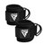 Манжеты на щиколотку RDX A4 Gym Ankle Pro Black Pair (WAN-A4B-P), Цвет : Чёрный