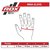 Рукавички для ММА RDX AURA PLUS T-17 Black Golden S (GGR-T17BGL-S+), Розмір: S, Колір: Чорний/Золотий, зображення 5