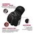 Перчатки для фитнеса RDX T15 Noir Inner Matte Black XL (GGN-T15MB-XL), Размер: XL, изображение 7