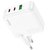 Зарядное устройство Hoco Header three-port C115A 1USB/2Type-C, 65W/3A, PD/QC White (000009984)