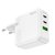 Зарядное устройство Hoco Header three-port C115A 1USB/2Type-C, 65W/3A, PD/QC White (000009984), изображение 3