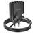 Зарядний пристрій Hoco Type-C to Lightning Cable Intelligent four-port C127A 3USB/1Type-C, 45W/3A, PD/QC Black (000009988), зображення 2