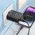 Зарядний пристрій Hoco Type-C to Lightning Cable Intelligent four-port C127A 3USB/1Type-C, 45W/3A, PD/QC Black (000009988), зображення 7
