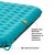 Матрас надувной Uquip Betty Double Petrol/Grey (243108) DAS302766, изображение 5