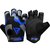 Перчатки для фитнеса RDX F6 Sumblimation Blue S (WGS-F6U-S), Размер: S, Цвет: Чёрный/Синий
