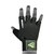 Перчатки для фитнеса RDX T2 Half Army Green XL (WGA-T2HA-XL), Размер: XL, Цвет: Чёрный/Зелёный, изображение 2