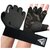 Перчатки для фитнеса RDX T2 Half Brown S (WGA-T2HBR-S), Размер: S, Цвет: Чёрный/Коричневый, изображение 6