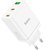 Зарядний пристрій Hoco Start three-port charger N33 1USB/2Type-C, PD/QC, 35W/3A White (000009806)