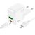 Зарядний пристрій Hoco Type-C to Lightning Cable Lucky dual-port charger set C111A 1USB/1Type-C, 30W/3A, PD/QC White (000009297), зображення 4