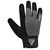 Перчатки для зала RDX W1 Full Finger Plus Grey L (WGA-W1FG-L+), Размер: L, Цвет: Чёрный/Серый, изображение 2