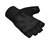 Перчатки для зала RDX W1 Half Black Plus M (WGA-W1HB-M+), Размер: M, Цвет: Чёрный, изображение 4