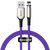 Кабель Baseus Lightning Zinc Magnetic Charging 1m, 2A Purple (000005026), Цвет: Violet
