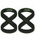 Силовые ремни RDX Gym Lifting 8 Figure Straps Gray L (WAC-W8G-L), Размер: L, Цвет : Серый