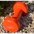 Гантель PowerPlay 4103 виниловая 1 кг оранжевая (PP_4103_1kg), Вес: 1 кг, Цвет: Оранжевый, изображение 5