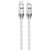 Кабель Hoco Type-C to Lightning Solid PD silicone charging data cable U113 1.2m, 20W, 3A Silver (000009314)