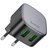 Зарядное устройство Hoco Rayo dual-port CS34A 2USB, QC, 18W/3A Black (000010412), изображение 2