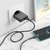 Зарядное устройство Hoco Type-C to Type-C Delgado dual Port charger N38 1USB/1Type-C, 20W/3A, PD/QC Black (000010320), изображение 6