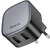 Зарядний пристрій Hoco Wing dual-port charger CS31A 2USB, 10.5W/2.1A Black (000010409)