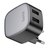 Зарядний пристрій Hoco Wing dual-port charger CS31A 2USB, 10.5W/2.1A Black (000010409), зображення 4