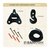 Крепления для подвесных стульев La Siesta Universal Rope black UR-C2