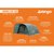 Палатка Vango Harris Air 350 Mineral Green  (TETHARRAI000001) 930838, изображение 9