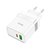 Зарядний пристрій Hoco Extension speed charger N21 1USB/1Type-C, PD/QC, 3A/30W White (000008343), зображення 2