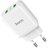 Зарядное устройство Hoco Micro USB Cable Charmer dual port charger set N6 2USB, 3A, 2xQC3.0, 18W Safety Certified White (000006868)