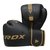 Боксерские перчатки RDX F6 Kara Matte Golden 16 унц (BGR-F6MGL-16OZ), Вес: 16 унций, Цвет: Чёрный/Золотой, изображение 3
