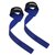 Лямки для тяги RDX S4 Gym Cotton Gel Straps Blue Plus (WAC-S4U+), Цвет : Синий, изображение 2