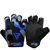 Перчатки для фитнеса RDX F6 Sumblimation Blue L (WGS-F6U-L), Размер: L, Цвет: Чёрный/Синий