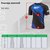 Футболка для MMA Green Hill Rush Guard IMMAF S синяя RGI-4021, Размер: S, Цвет: Синий, изображение 6