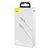 Кабель Baseus Type-C to Lightning Cafule Series Metal Data Cable 1M, 20W, PD CATLJK-A05 White (000006956), Цвет: White, изображение 2