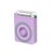Повербанк XO PR226 Mini Transparent Magnetic Absorption 15W 10000 mAh Purple (6920680849437)