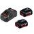 Набор Bosch Professional 2 аккумулятора GBA 18 V 5.0 Ah, зарядное устройство GAL1880 CV (1600A00B8J)