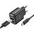 Зарядное устройство Hoco Type-C Cable Cable Smart Dual-port charger C141A 2USB. 2.1A/10.5W Black (000010917)